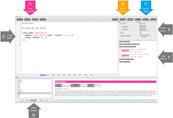  Code Club Uk Sonic Pi Interface Png Sonic Folder Icon