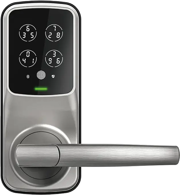  Lockly Lux Compact Lockly Secure Plus Smart Latch Door Lock With Fingerprint Access Touchscreen Png Lux Summoner Icon