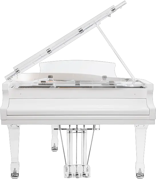  Aire Acrylic Clear Baby Grand Piano For Sale Euro Pianos Piano Png Piano Transparent