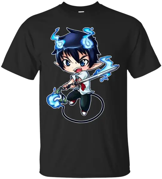  Blue Exorcist Rin Okumura Chibi T Shirt Png