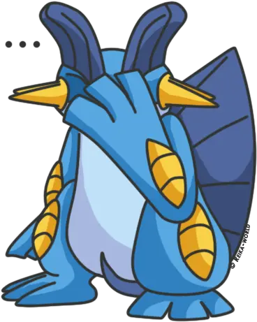  Vp Pokémon Thread 28033015 Chibi Swampert Png Face Palm Png