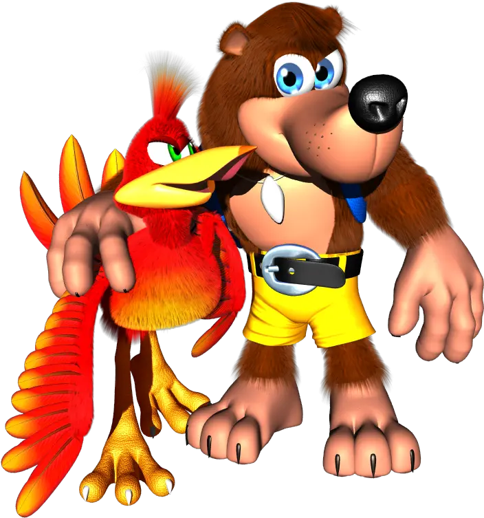  Banjo Kazooie Official Art Super Smash Bros Ultimate Banjo Kazooie Png Banjo Png