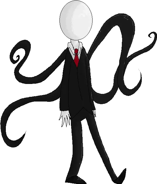  Slender Man Png Slender Man Drawing Cartoon Slender Man Transparent