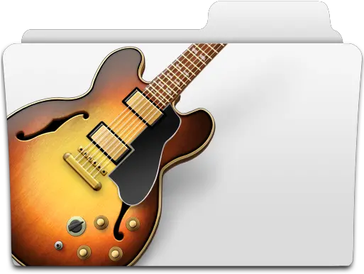  Music Guitar Garageband Musicworld Jazz Bass Folder Isuite Garage Band Png Guitar Icon Png