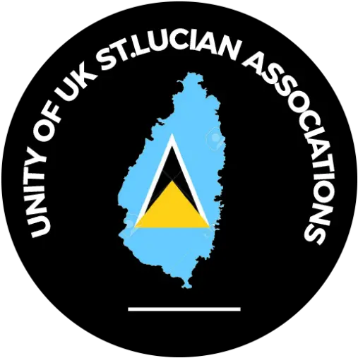  Cropped Unitylogo2018png St Lucians Uk St Lucia Flag Unity Png