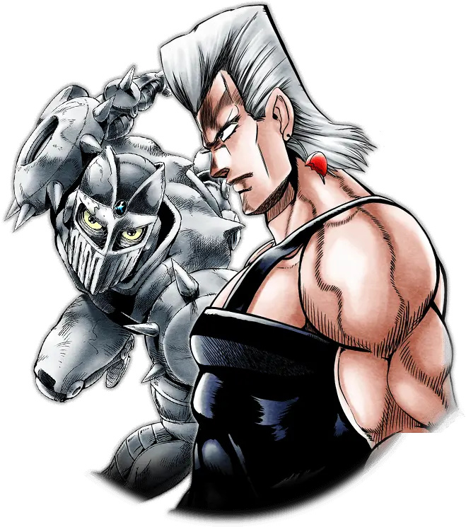  Sr Jean Pierre Polnareff Person Who Overcame Fear Stardust Shooters Polnareff Png Fear Png