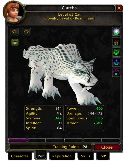  Cataclysm 4 Classic Wow Pets Png Wow Addon Show Time On Icon