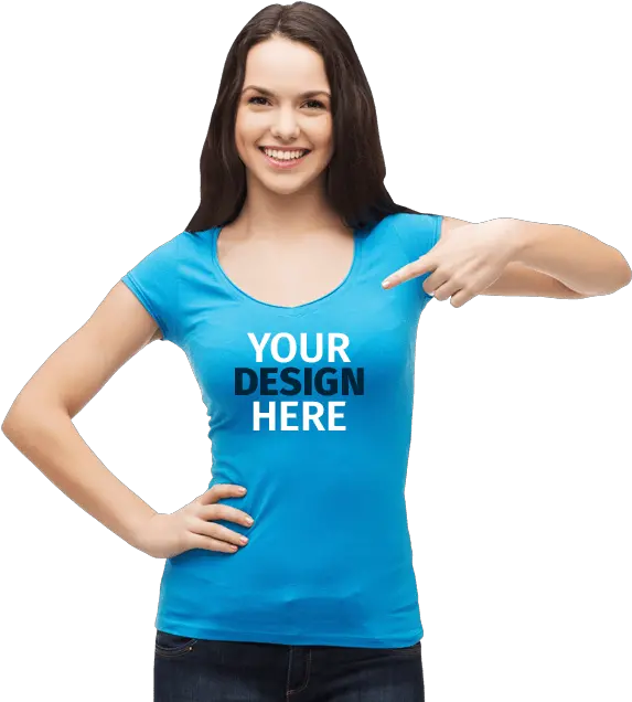  Screen Printing Seattle Girl With T Shirt Png Shirt Logo Png