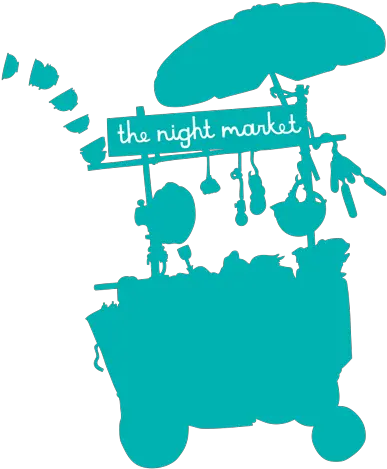  The Nightmarketlogoblue400x480 U2013 The Night Market Night Market Logo Png Market Png