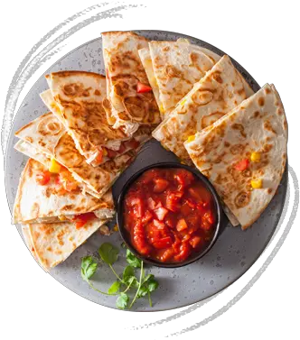  Download Quesadillas Bowl Png Quesadilla Png