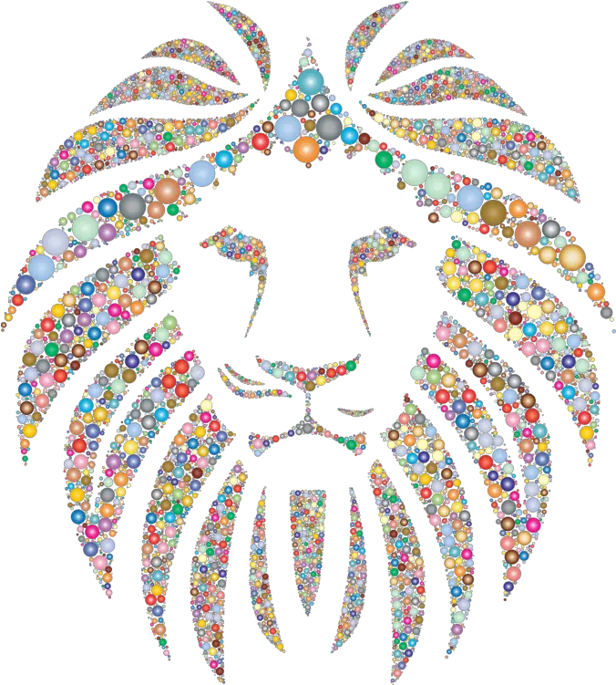  Art Symmetry Body Jewelry Png Clipart St Peters Lutheran School Lions Lion Roaring Icon