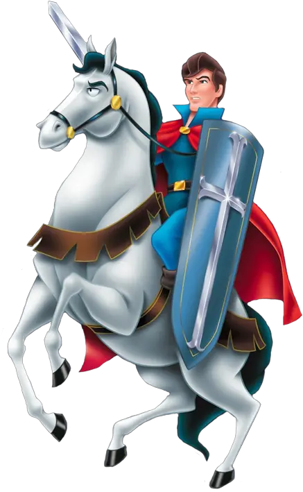  Sleeping Beauty Clipart Horse Prince Charming Riding Horse Png Sleeping Beauty Png