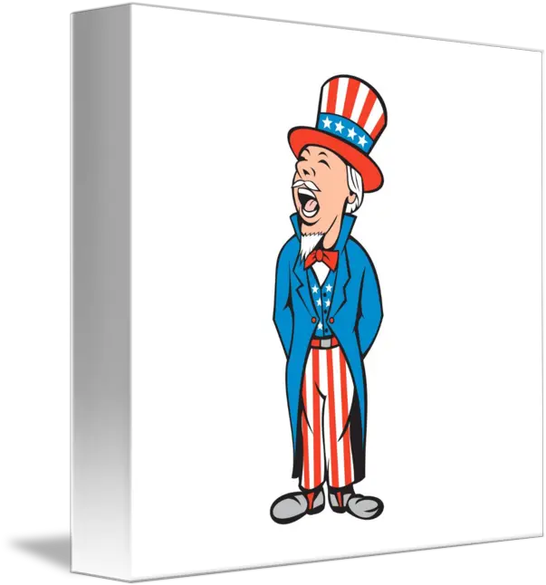  Uncle Sam American Shouting Cartoon By Aloysius Patrimonio Fictional Character Png Uncle Sam Hat Png