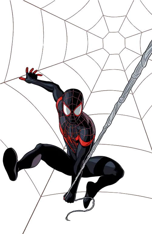  Download Hd Man Miles Morales Clipart Chris Samnee Miles Miles Morales The Ultimate Spiderman Disney Xd Png Miles Morales Png