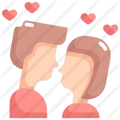  Kissing Conversation Png Valentines Day Icon