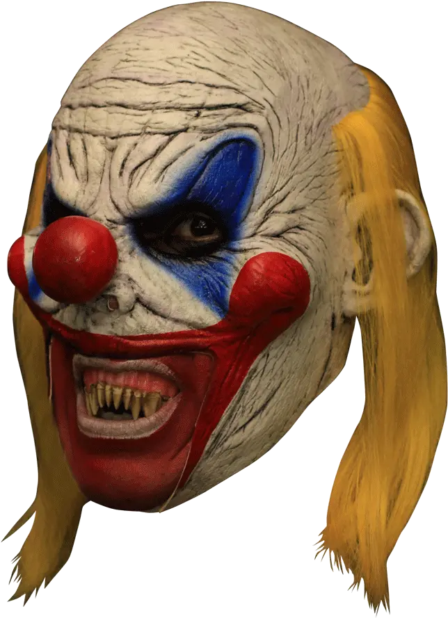  Download Clooney Clown Mask Classu003d Imágenes De Máscaras Imágenes De Máscaras Feas Png Joker Mask Png