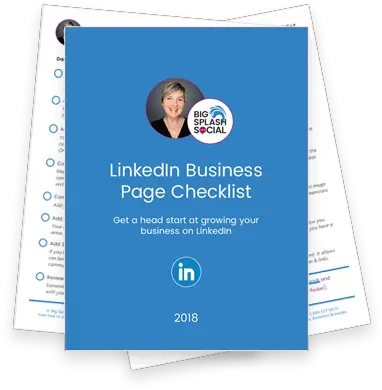  Free Download Linkedin Business Page Checklist Brochure Png Linkedin Transparent