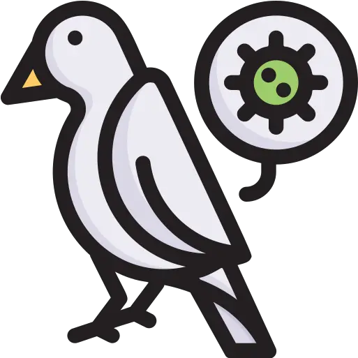  Bird Virus Coronavirus Free Icon Iconiconscom Icon Process Vector Png Parrot Icon