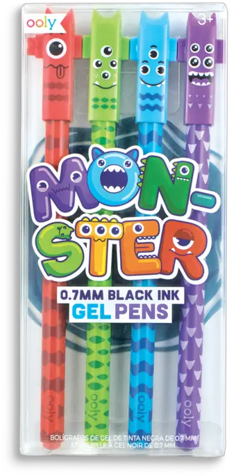  Monster Gel Pens U2014 Pop Toy Co Ooly Monster Gel Pen Png Monsters Png