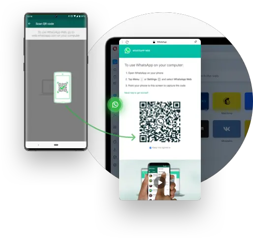  Whatsapp In Operas Desktop Browser Opera Mini Whatsapp Png Group Icon In Whatsapp