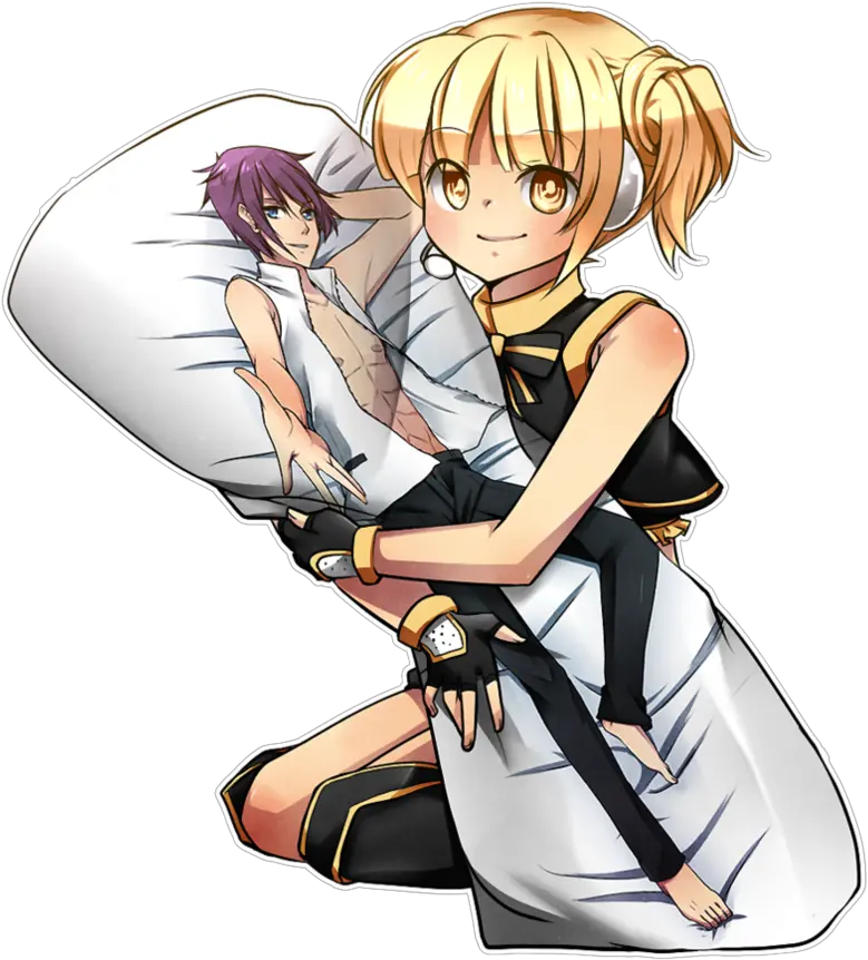  Image Billie Eilish Version Anime Png Body Pillow Png