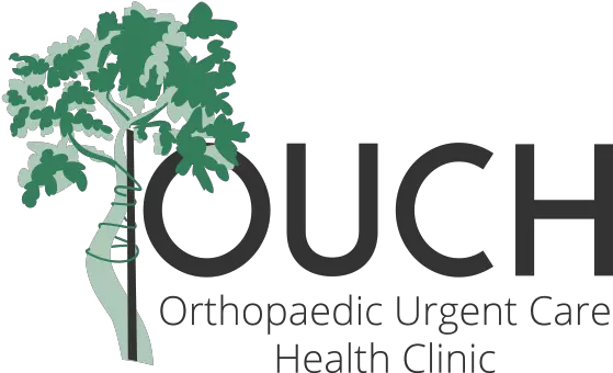  Ouch Logo Orthopaedic Surgery Specialists Glendale California Vertical Png Ouch Png