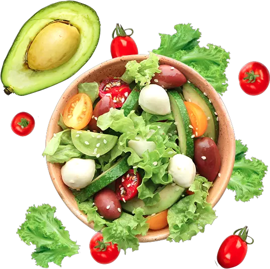  Foost Fruits And Vegetables Top View Png Veggie Png