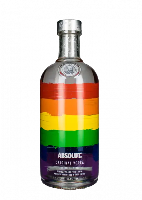  Download Hd Absolut Vodka Gay Freedom Day Absolut Vodka Absolut Vodka Png Vodka Transparent