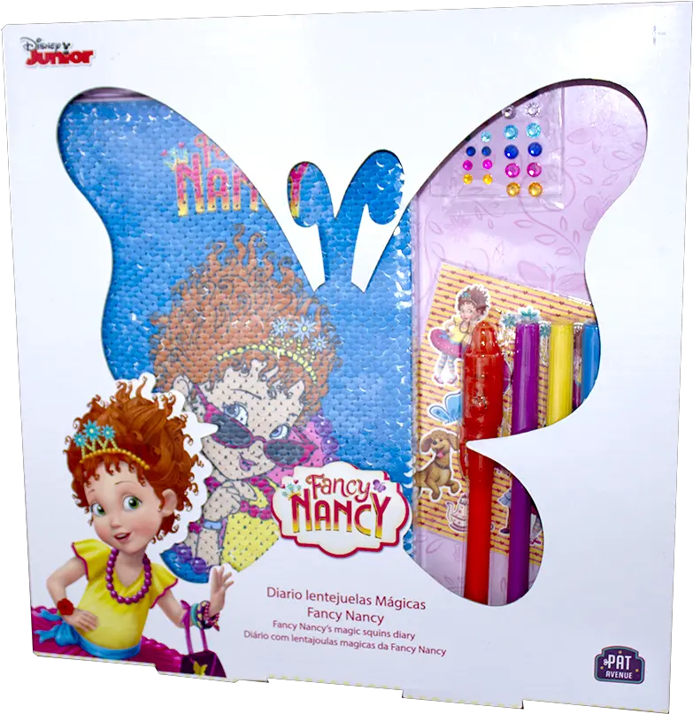  Diario Fancy Nancy Mágicas Lentejuelas 26844 Fancy Nancy Clancy Png Fancy Nancy Png