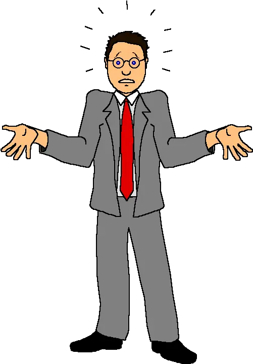  Confused Man Clipart Gif Free Harmful Effects Of Noise Pollution Png Confused Person Png