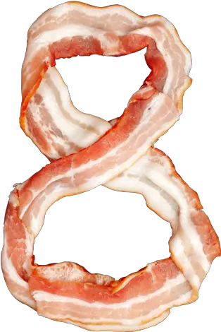  Handmade Fonts Meat Png Bacon Transparent Background