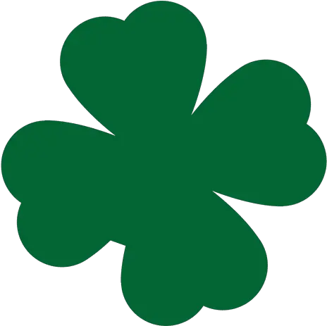  Green Clover Leaf Green Clover Png Clover Transparent Background