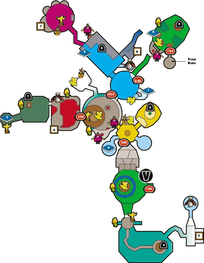  Banjo Kazooie Banjo Kazooie Map Lair Png Banjo Kazooie Logo