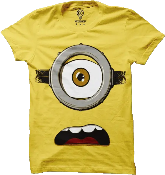  Download Just Minion T Shirt By Ledude Ultykhopdi Mockup I D Rather Be Fishing T Shirt Png Minion Transparent Background