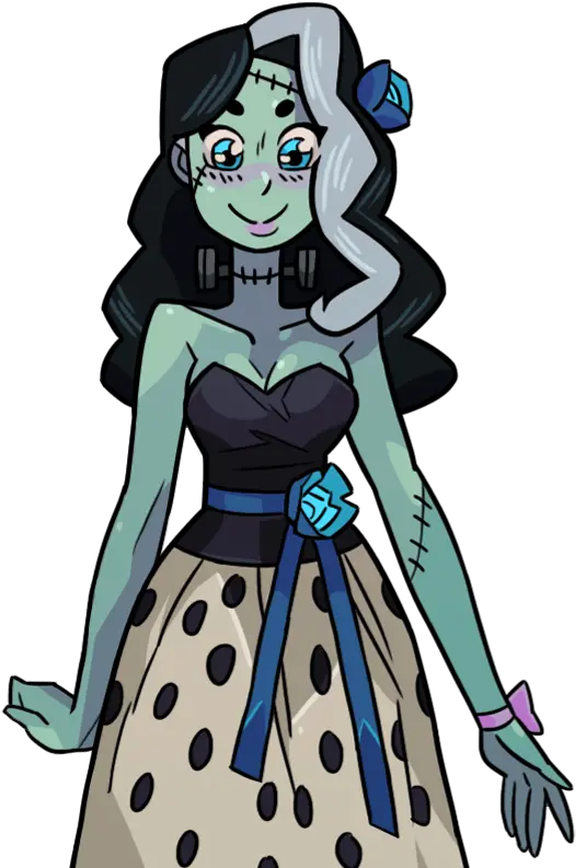  Zoe Monster Prom Fanart Transparent Monster Prom Zoe Ending Png Monster Prom Logo