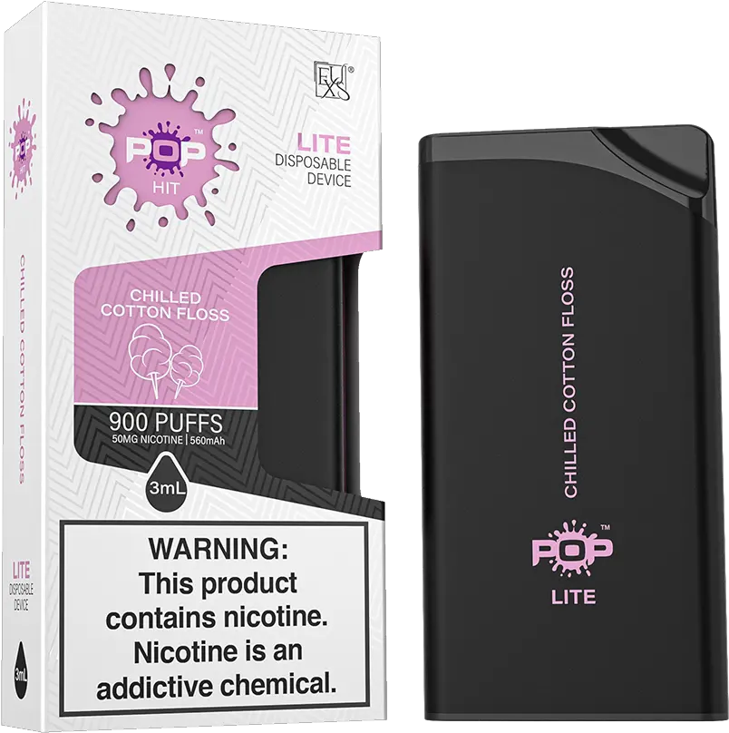  Pop Lite Disposable Device Chilled Cotton Candy Pop Lite Vape Png Cotton Candy Transparent