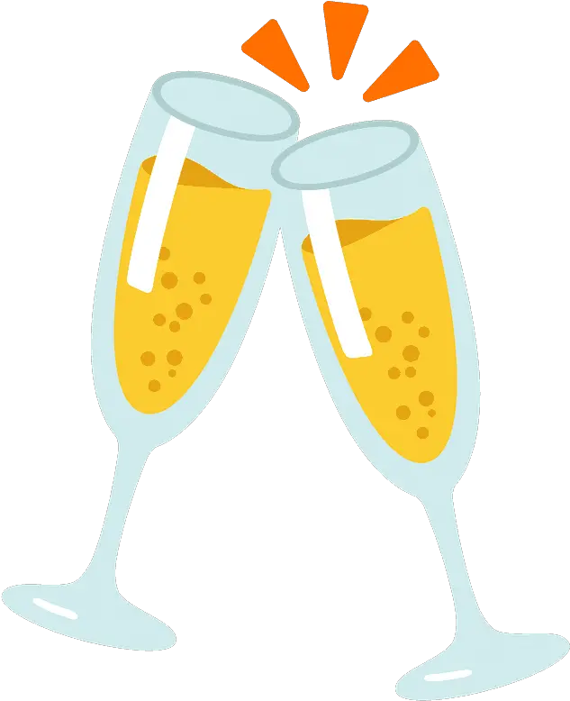  Clinking Glasses Emoji Clipart New Years Clipart Wine Png Champagne Emoji Png