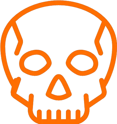  Death Halloween Skeleton Skull Icon Png 16 Pixel