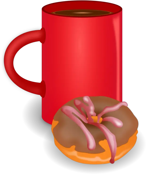  Png Clipart Royalty Free Svg Png Coffee And Donut Clipart Donut Clipart Png