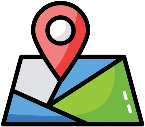  Map Navigation Icon Of Colored Outline Map Navigation Navigation Icon Png Navigation Icon