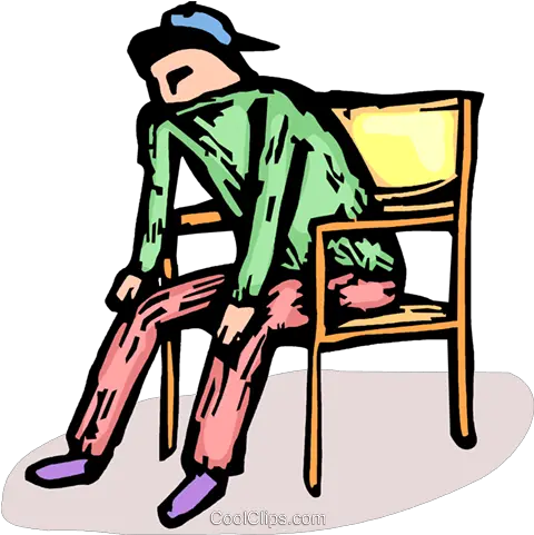  Person Sitting In A Chair Royalty Free Vector Clip Art Persona Seduta Su Una Sedia Png Person Sitting In Chair Png