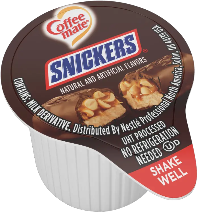  Coffee Creamer Singles Snickers Snickers Coffee Mate Coffee Creamer Png Snickers Logo