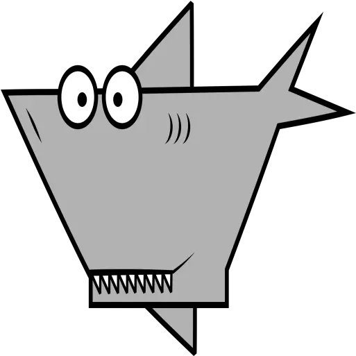  Shark Animal Free Icon Of Squared Icons Drawing Png Shark Icon Png