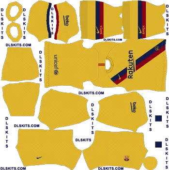  Fc Barcelona 2019 Kits For Dream League Dream League Soccer Kits 2020 Png Barcelona Logo Dream League