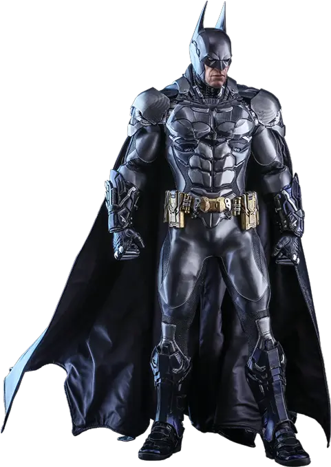  Batman Arkham Knight Batman 16th Scale Hot Toys Action Figure Png Scale Figures Png