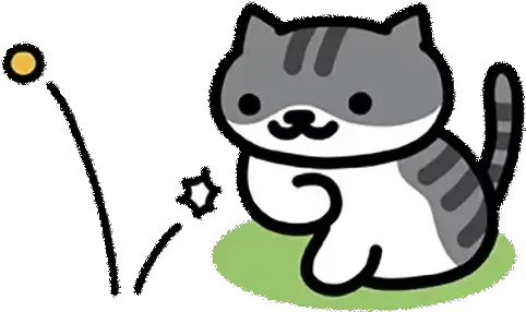  Nekoatsume Whatsapp Stickers Stickers Cloud Dot Png Transparent Neko Atsume