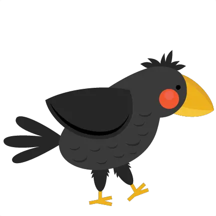  Crow Svg Scrapbook Cut File Cute Clipart Files For Cute Crow Clipart Png Crow Png