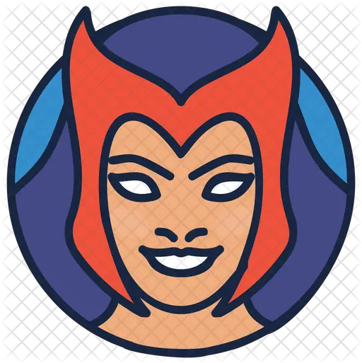  Scarlet Witch Icon Illustration Png Scarlet Witch Transparent