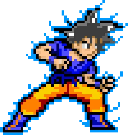  Ultra Instinct Goku Goku Pixel Art Ultra Instinct Png Ultra Instinct Goku Png