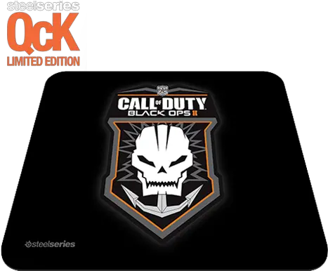  Steelseries 67245 Qck Call Of Duty Black Ops Ii Badge Edition Mouse Pad Steel Series Qck Call Of Duty Png Black Ops 2 Logo Png